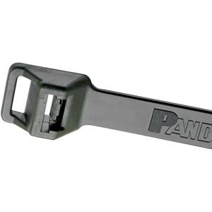 Panduit Cable Tie, 22.2"L (564mm), Extra-Heavy, Weather Resistant, Black, 100pc kabelbinder Nylon Zwart