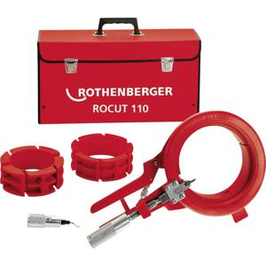 Rothenberger 55035 ROCUT 110 set voor kunststof buizen 50, 75 en 110 mm