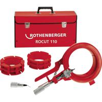 Rothenberger 55035 ROCUT 110 set voor kunststof buizen 50, 75 en 110 mm - thumbnail