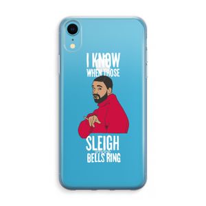 Sleigh Bells Ring: iPhone XR Transparant Hoesje