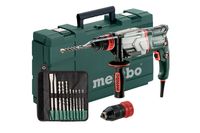 Metabo UHE 2660-2 Quick SET Combihamer | 800w 2.8J + SDS-plus-boor-/beitelset (10-dlg) - 600697510