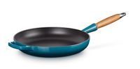 Le Creuset Koekenpan Signature - Deap Teal - ø 28 cm / 2.6 liter - geëmailleerde anti-aanbaklaag - thumbnail