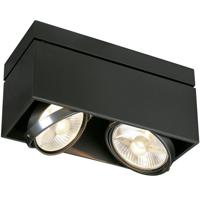 SLV 117110 Kardamod Plafondlamp Halogeen GU10 150 W Zwart (mat) - thumbnail