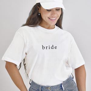 Ginger Ray Ginger Team Bride T-shirt Wit | Maat: XL