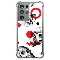 Extreme Case Samsung Galaxy S21 Ultra Skull Red