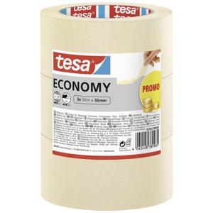 tesa Economy 55342-00000-00 Schilderstape Wit (l x b) 50 m x 50 mm 3 stuk(s)