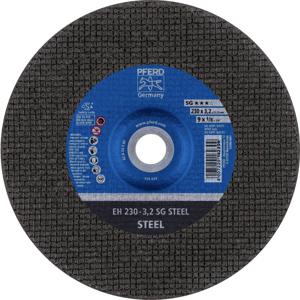 PFERD EH 230-3,2 SG STEEL 61324222 Doorslijpschijf gebogen 230 mm 25 stuk(s) Staal