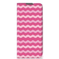 OnePlus Nord CE 2 5G Hoesje met Magneet Waves Pink