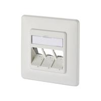 Metz Connect 130B20D31002KE Netwerkdoos, inbouw inzetstuk met centrale plaat en frame onuitgerust