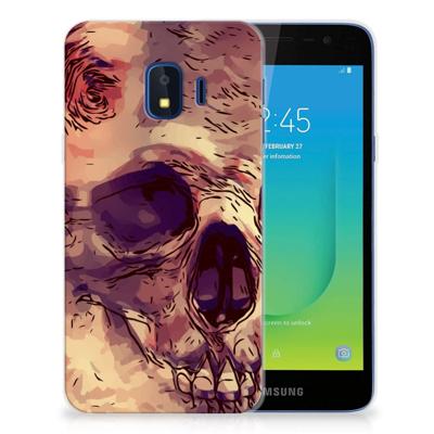 Silicone Back Case Samsung Galaxy J2 Core Skullhead Silicone Back Case Samsung Galaxy J2 Core Skullhead