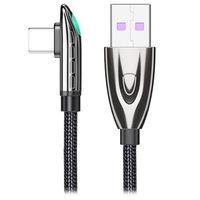 Essager 66W USB-C Super Oplaadkabel - 1m - Zwart - thumbnail