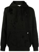 1017 ALYX 9SM hoodie en coton à effet usé - Noir