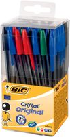 Bic balpen Cristal, doos met 50 stuks in geassorteerde kleuren - thumbnail