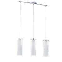 Eglo Hanglamp Pinto 3-lichts nikkel mat 89833 - thumbnail