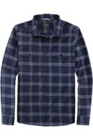 OLYMP Casual Modern Fit Overshirt marine, Ruit