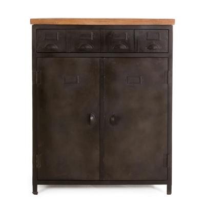 Eleonora opbergkast industrieel metaal 104 x 79 x 40 Eleonora opbergkast industrieel metaal 104 x 79 x 40