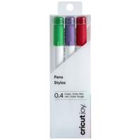 Cricut Joy™ 0,4 mm, 3er Stiftset Rood, Groen, Violet - thumbnail