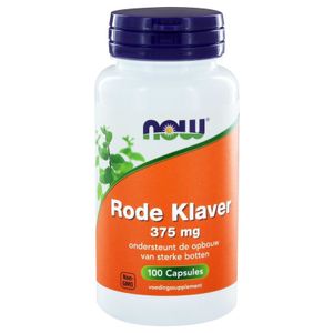 NOW Rode Klaver 375 mg (100 caps)