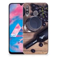 Samsung Galaxy M30 Siliconen Case Wijn - thumbnail