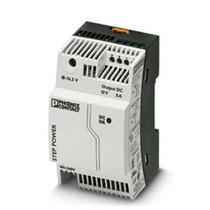 Phoenix Contact STEP-PS/1AC/12DC/3 DIN-rail netvoeding 12 V/DC 3.3 A 36 W Aantal uitgangen: 1 x Inhoud: 1 stuk(s)