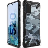 Ringke - Fusion X Guard backcover hoes - Samsung Galaxy S20 - Camo Zwart