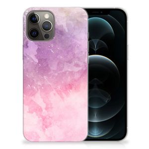 Hoesje maken iPhone 12 Pro Max Pink Purple Paint