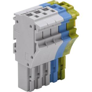 WAGO 2022-105/000-038 Connector, female Groen, Geel, Blauw, Grijs 1 stuk(s)