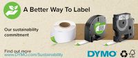 Labeltape DYMO D1 1978367 Vinyl Tapekleur: Oranje Tekstkleur:Zwart 12 mm 3 m - thumbnail