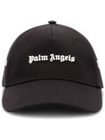 Palm Angels casquette à logo brodé - Noir - thumbnail