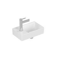 Villeroy & Boch Avento fontein 1 kraangat links zonder overloop 36x22cm ceramic+ Stone wit 43003RRW