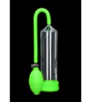 Classic Penis Pump - Glow in the Dark - Neon Green - thumbnail