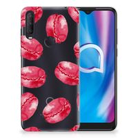 Alcatel 1S (2020) Siliconen Case Pink Macarons