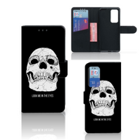 Telefoonhoesje met Naam Huawei P40 Skull Eyes - thumbnail