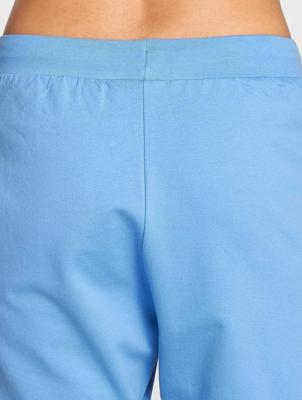 Urban Classics / joggingbroek Open Edge Terry Turn Up in blauw