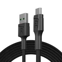 GC PowerStream | 1,2m Micro USB Nylon Kabel Cable Snellaadkabel High Speed Data&Sync met Quick Charge 3.0 voor Samsung, Xiaomi, Huawei, Nexus, LG, Motorola, Android Smartphones en meer