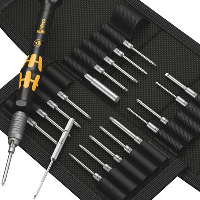 Wera Kraftform Kompakt Micro 21 ESD 1 ESD Bitschroevendraaier 5/32 (4 mm) HIOS, 5/32 (4 mm) Halfmoon 44 mm