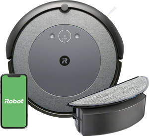 iRobot Roomba Combo i5 robotstofzuiger Zakloos Zwart, Grijs