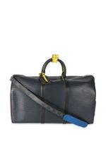 Louis Vuitton Pre-Owned sac de voyage Patchwork Keepall 50 - Bleu