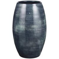 Bloemenvaas Glanzend Donkerblauw Keramiek Voor Boeketten/takken/bloemen H50 X D30 Cm - Vazen