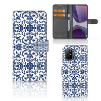 OnePlus 8T Hoesje Flower Blue - thumbnail