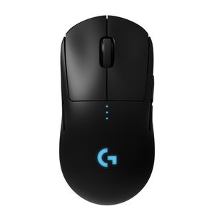 Logitech G Pro Gaming-muis USB Optisch Zwart 8 Toetsen 16000 dpi Verlicht, Verwisselbaar zijpaneel, Afneembare kabel