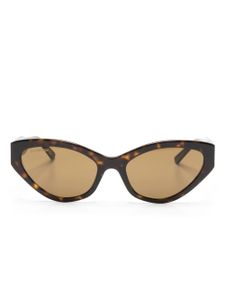 Balenciaga Eyewear lunettes de soleil GV Day à monture papillon - Marron