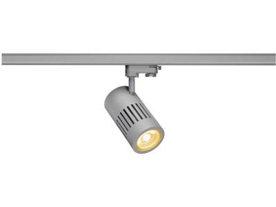 SLV 230V-railsysteem lamp 28 W Zilver