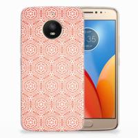 Motorola Moto E4 Plus TPU bumper Pattern Orange