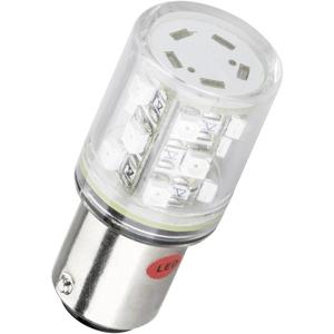 Barthelme 52160213 LED-signaallamp Groen BA15d 24 V/DC, 24 V/AC 20 mA 12 lm