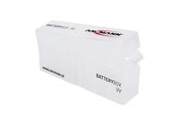 ANSMANN Premium accubox voor 4 Mignon AA of Micro AAA batterijen en batterijen – bewaardoos ter bescherming en transport 6-delige accubox (9 V). 1 Stuk transparant