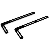 Vogel's SOUND 1250 universele soundbar beugel voor montage onder tv, Geschikt voor soundbars tot 12 kg, Zwart