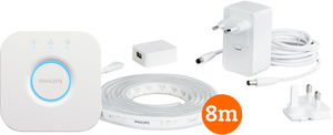 Philips Hue Lightstrip Plus White & Color 8m basisset + Bridge