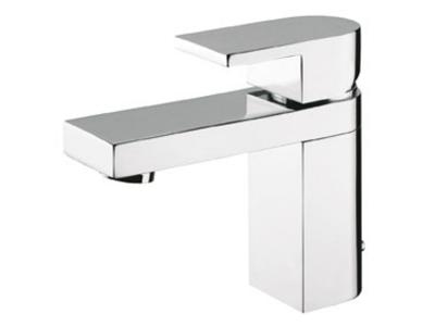 Tiger Items Wastafelmengkraan met waste RVS geborsteld 4.6x12.4x16cm CO501520942