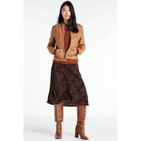 anytime imitatieleren bikerjack cognac